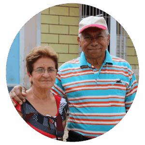Elida and Iván - Owners of Dalida's Rooms in Central Havana, Cuba